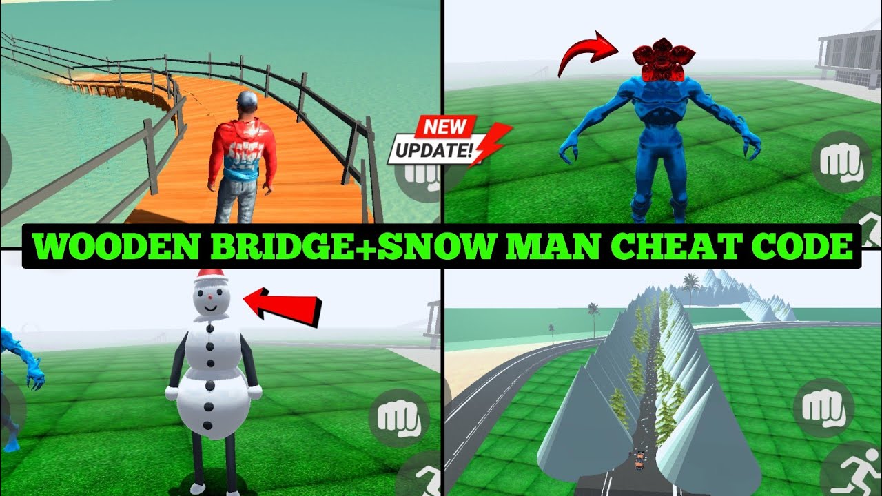 🔥 New Cheat Codes + Wooden Bridge City | New Character Cheat Codes | Shimul GamerZ ✅