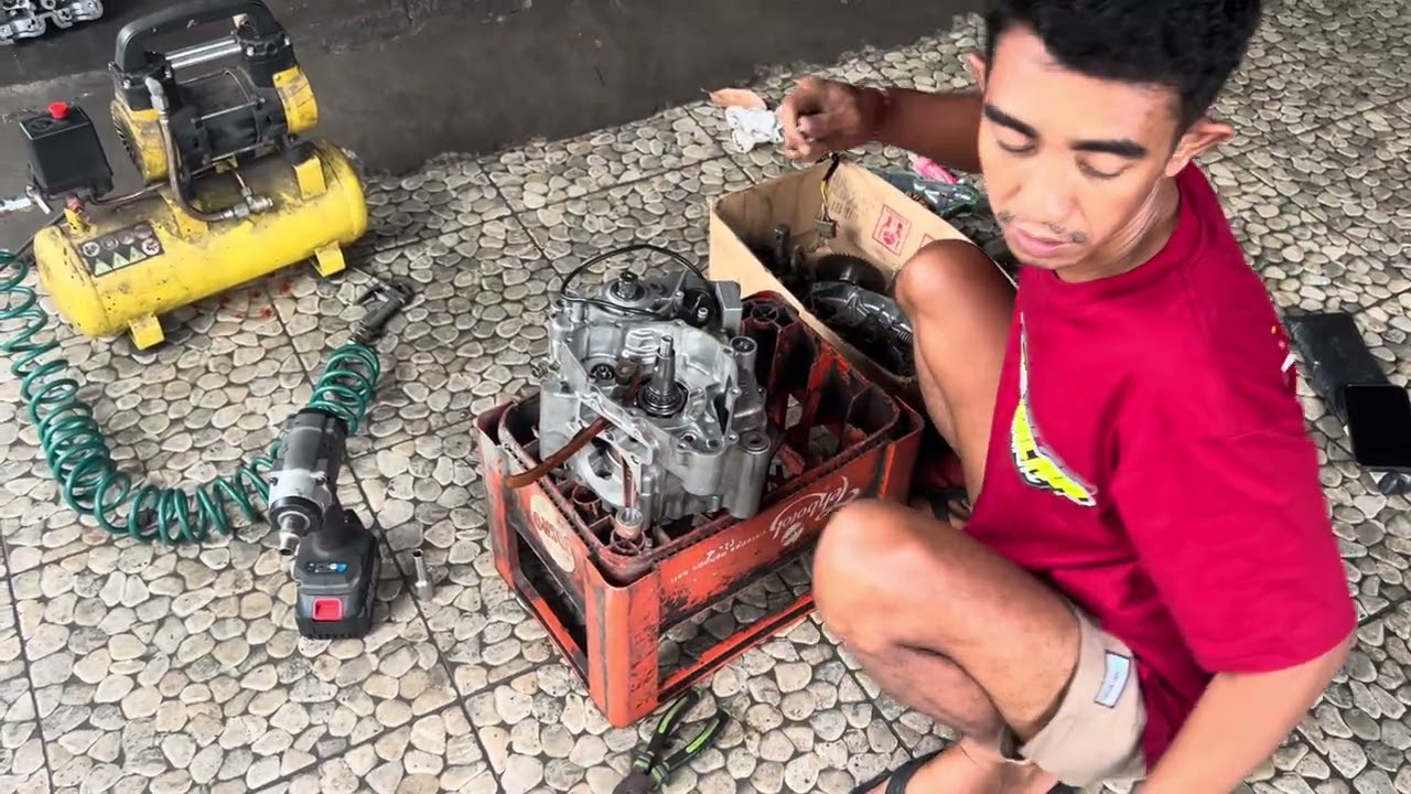 ari togog pemasangan titik top balancer cbr old 300 cc