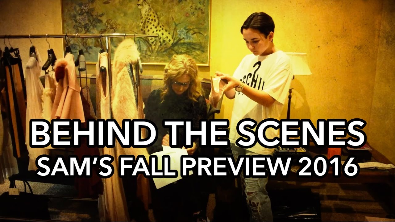 Behind The Scenes | Sam's Fall Preview 2016