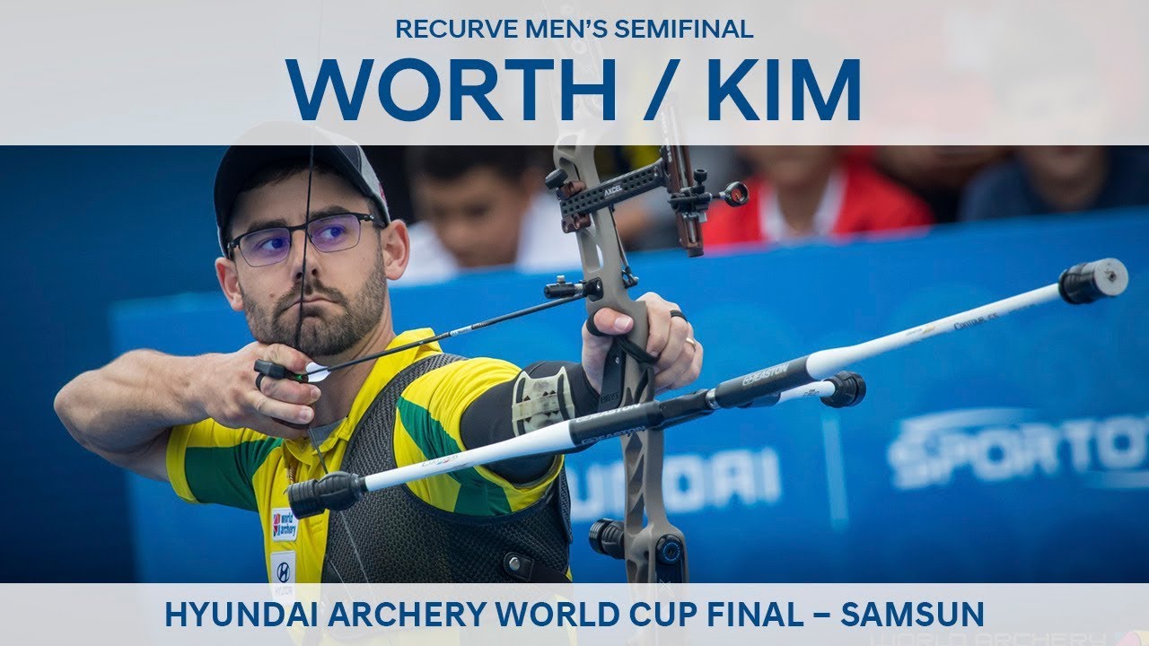 Taylor Worth v Kim Woojin – recurve men’s semifinal | Samsun 2018