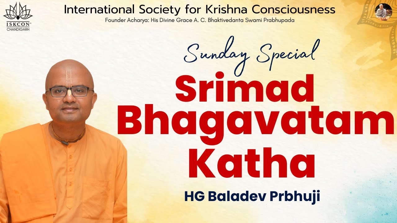 SB Class | HG Baladeva Prabhuji |  ISKCON Temple Chandigarh