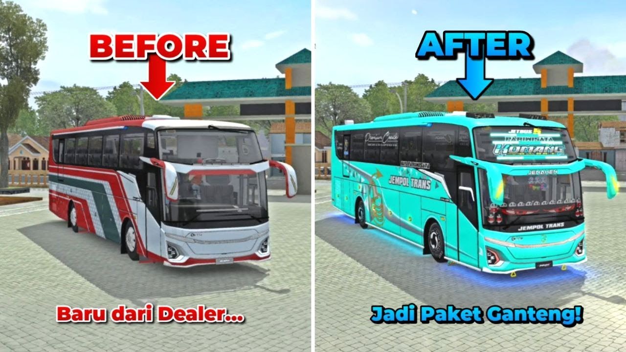 Aku Beli Bus Jetbus 5 dan Modifikasi Penuh! | Bus Simulator ID