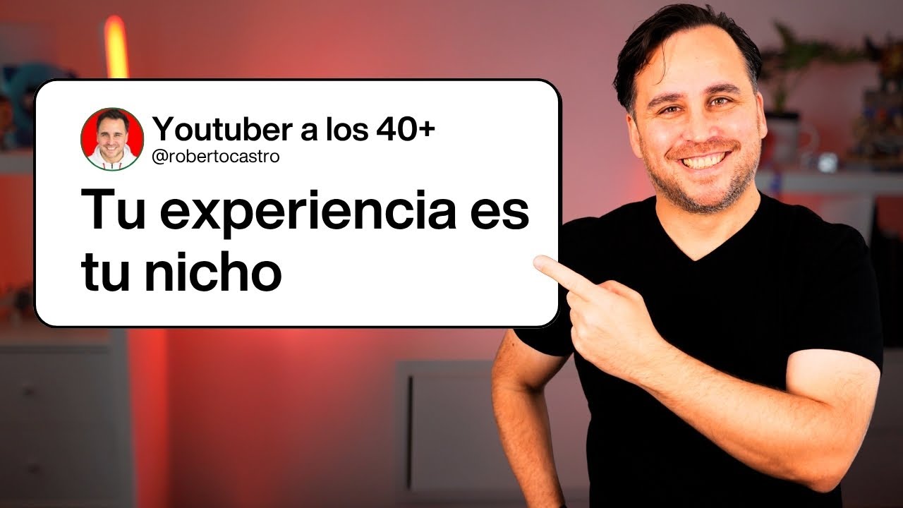 Cómo encontrar tu NICHO en YOUTUBE si tienes más de 40 años