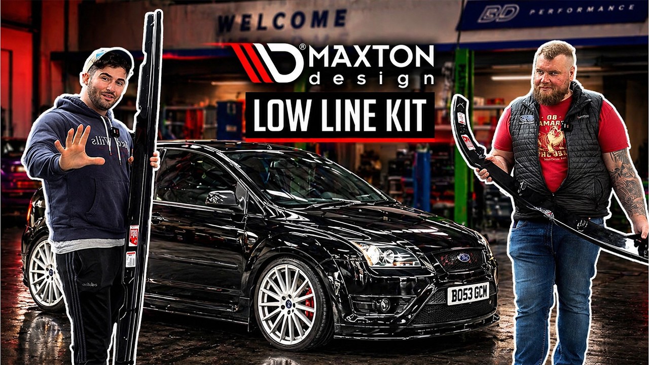 MAXTON DESIGN LOW LINE KIT INSTALL ON MY FOCUS ST - PREPPING FOR NEON UNDERGLOW!