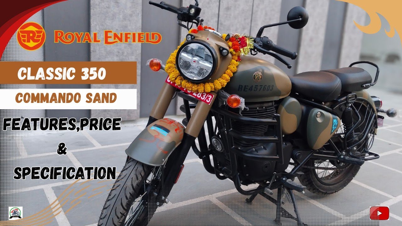 Royal Enfield Classic 350🔥|| Commando Sand❣️Features , Price & GST 2.0 के बाद कितने की पड़ी🙏??