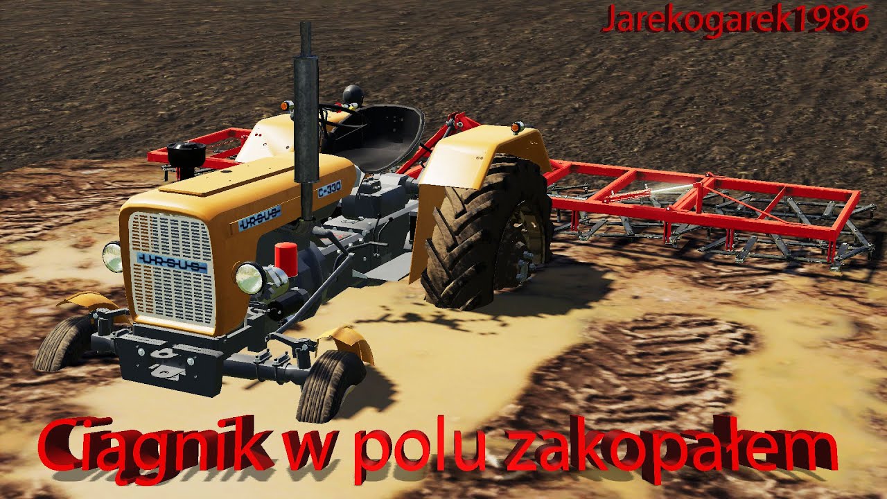 🚜 Ciągnik w polu zakopałem 🔥Wersja Farming Simulator 19🔥  Jarekogarek1986