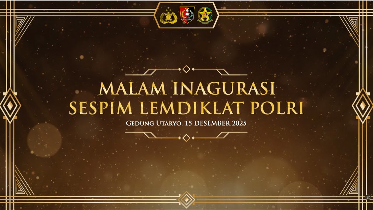MALAM INAGURASI SESPIM LEMDIKLAT POLRI