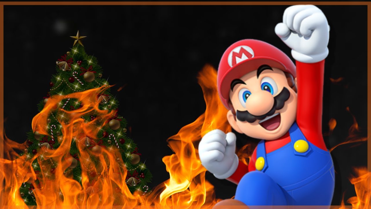 Mario destroys Christmas