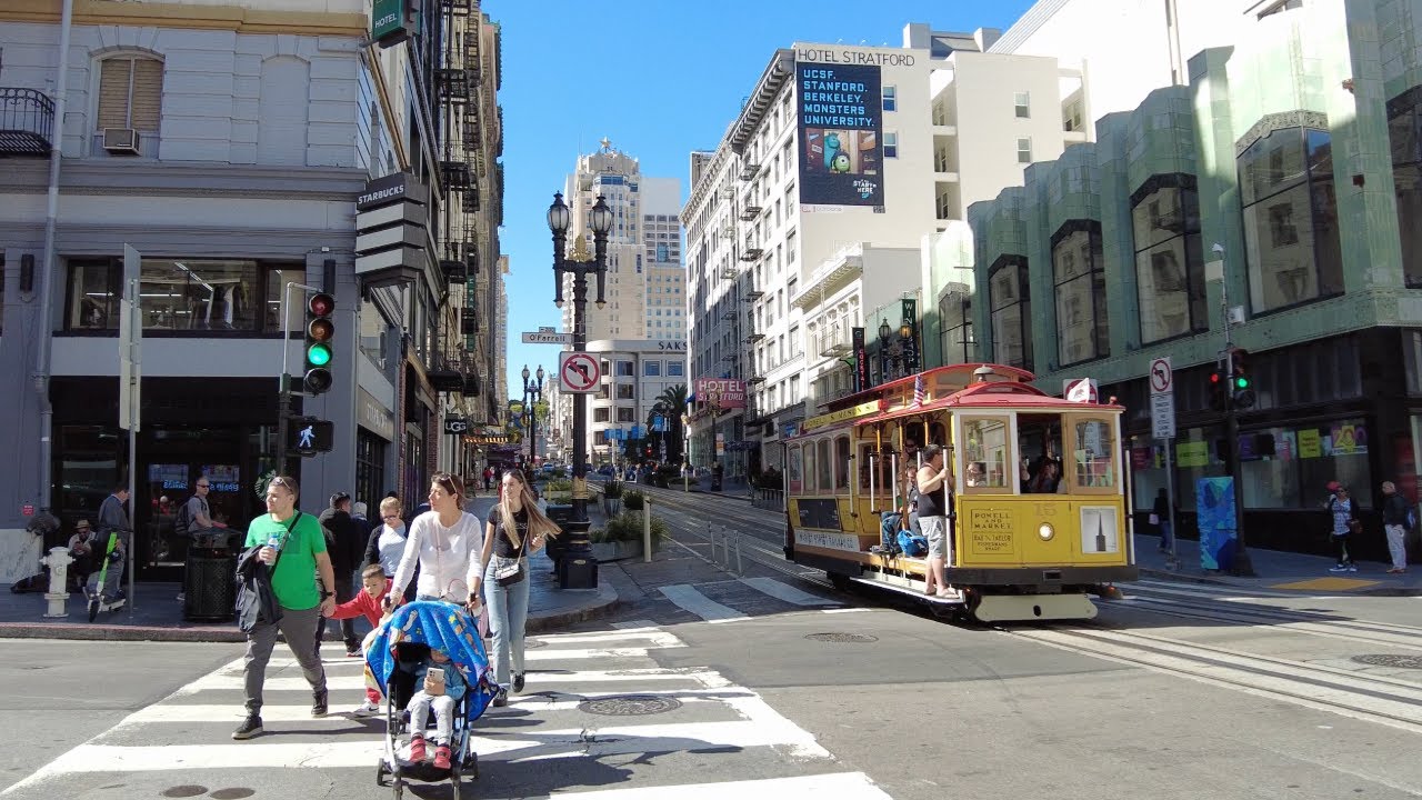 [4K] UNION SQUARE, SAN FRANCISCO, CALIFORNIA, USA (June 14, 2024)