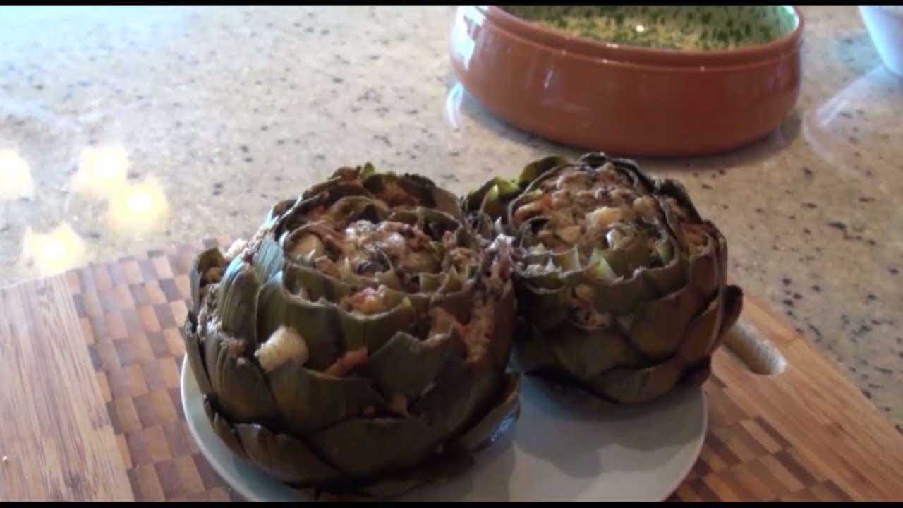 Qaqocc (Stuffed Artichokes) | Mill-Kċina Maltija | Lehen Malti