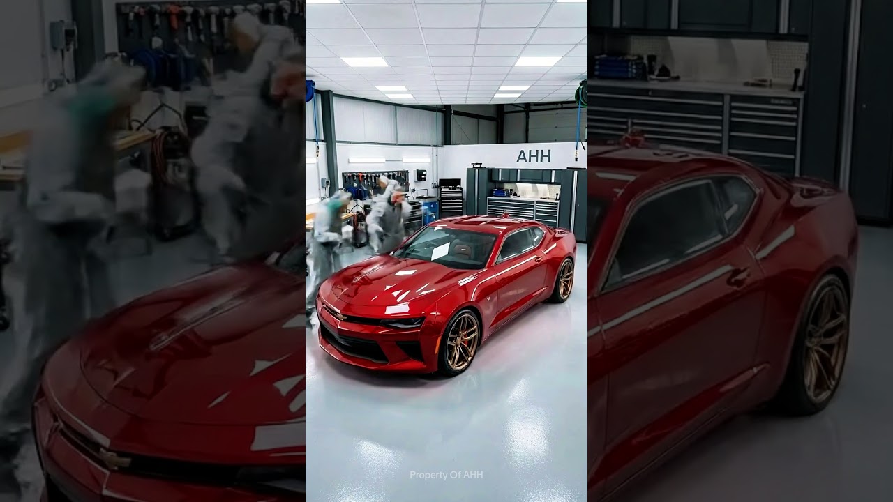 Modern Beast Reborn 🔥 2017 Chevrolet Camaro Full Restoration Timelapse