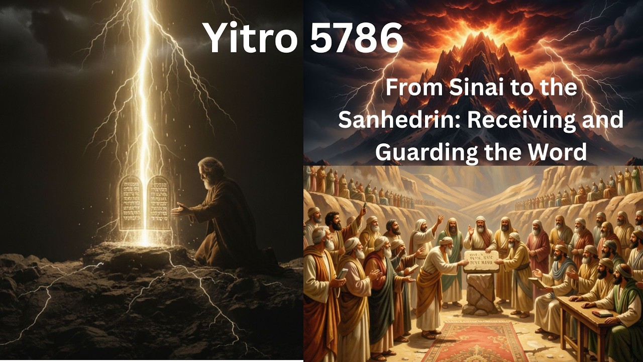 Yitro 5786- From Sinai to Sanhedrin: Receiving and Guarding the Word