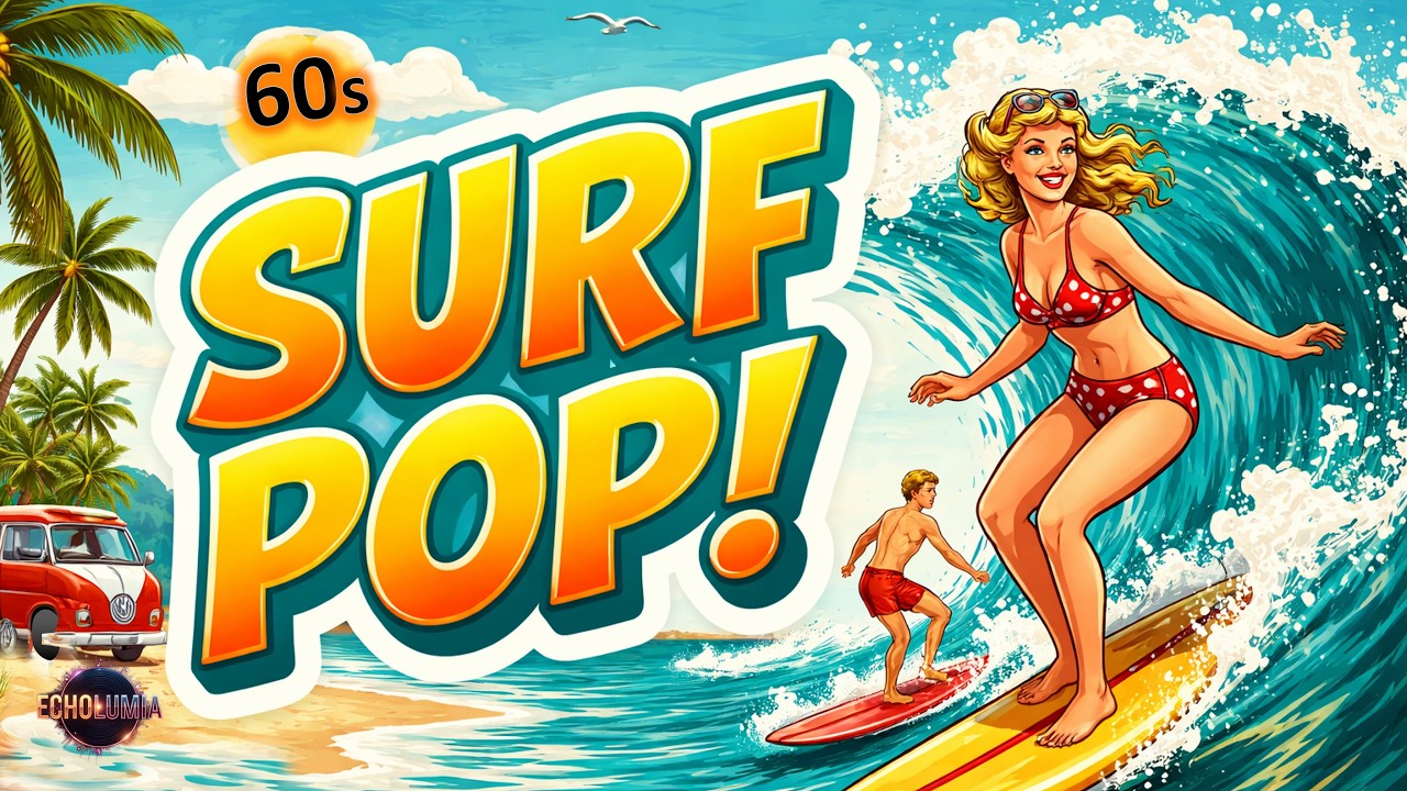60s Surf Pop Playlist | Neue Schlager im 60iger Look | Du wirst staunen