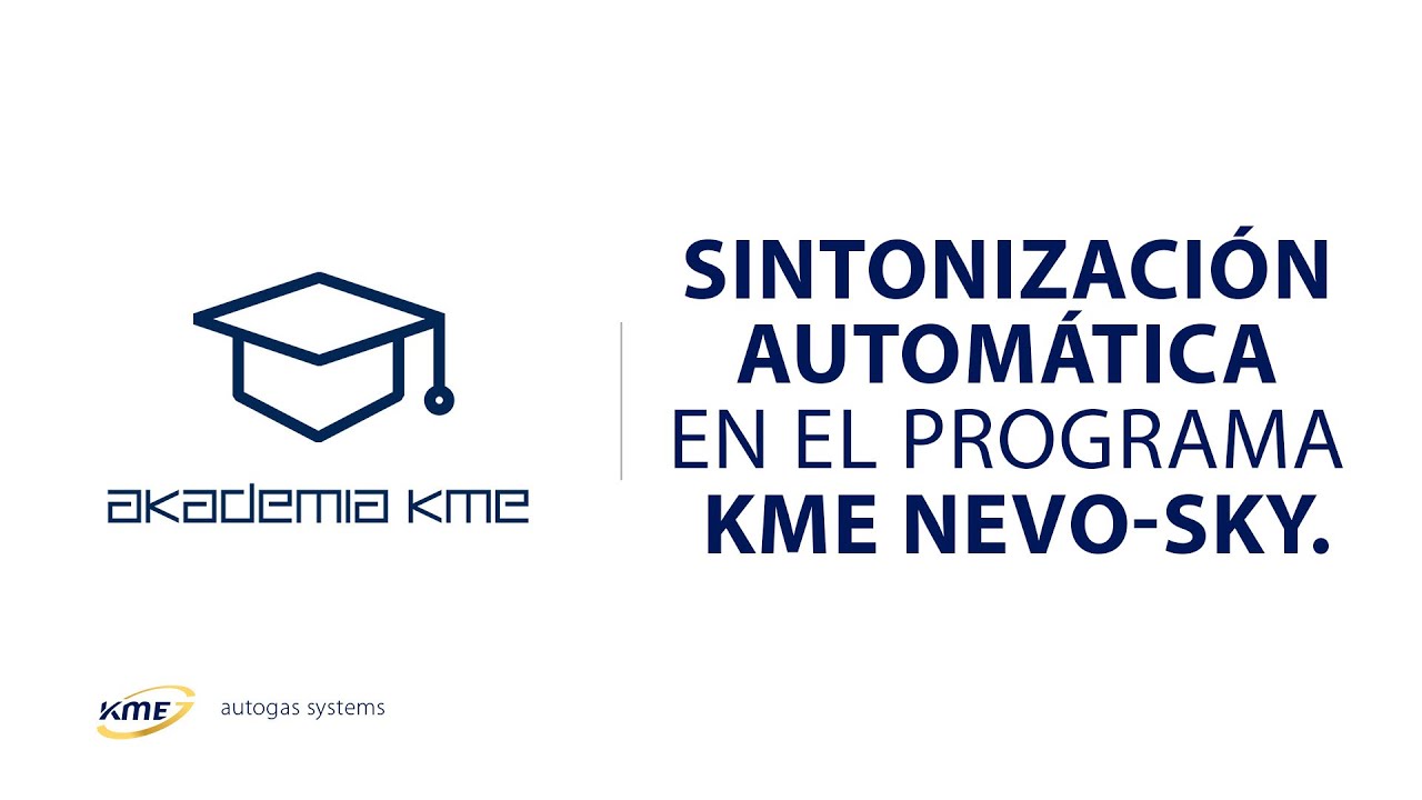 Sintonizaci&oacute;n autom&aacute;tica en el programa KME NEVO-SKY.