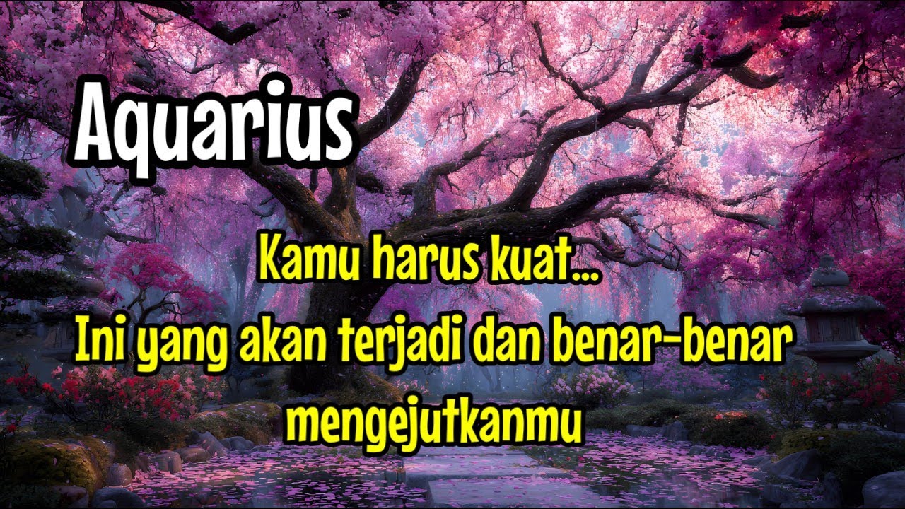 💎 Aquarius 🔮Kamu harus kuat..ini yang akan terjadi dan benar-benar mengejutkanmu😱