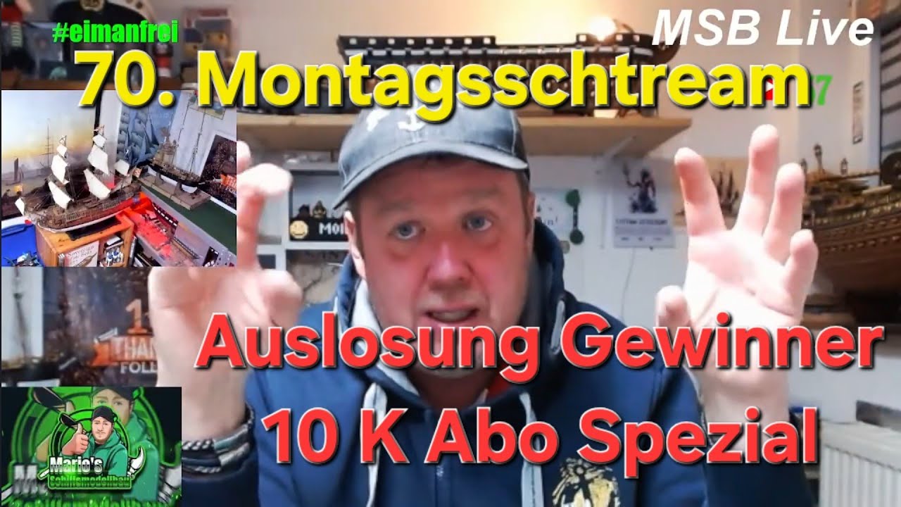 70. Montagsschtream Auslosung 10K Abo Spezial