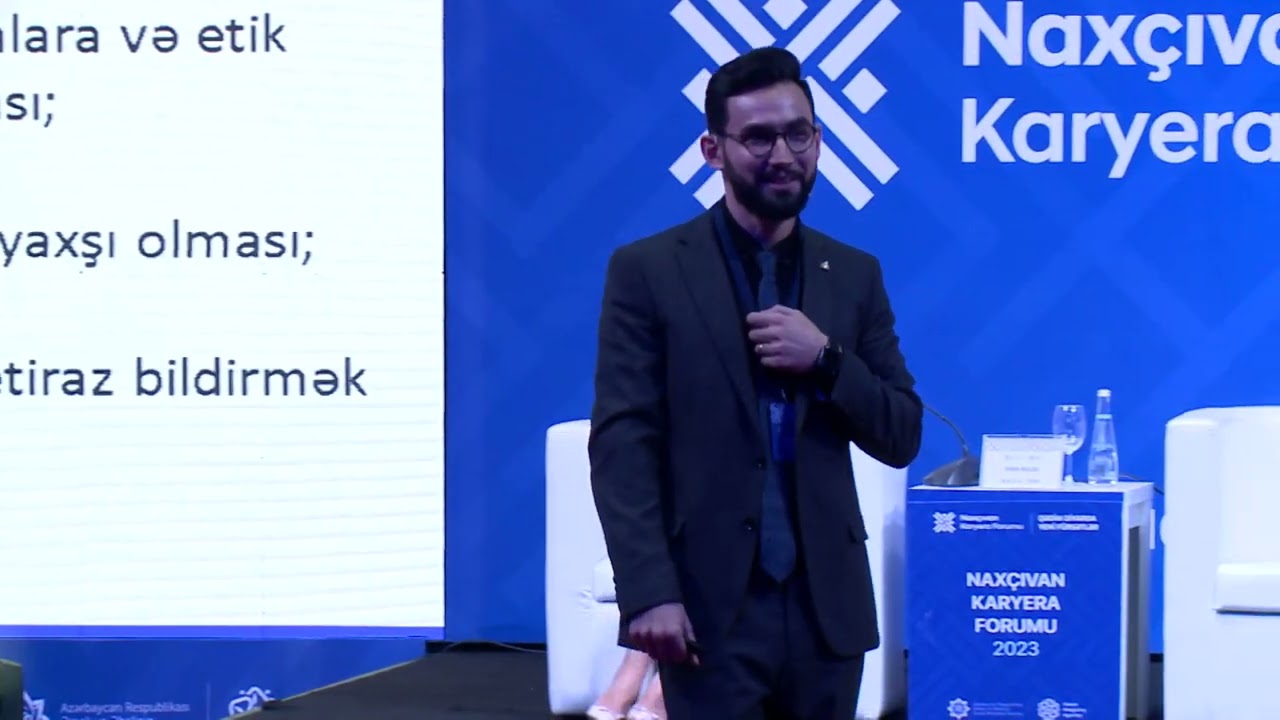 Naxçıvan Karyera Forumu 2023 | Seymur Əhmədov | Karyera yüksəlişində korporativ mədəniyyət