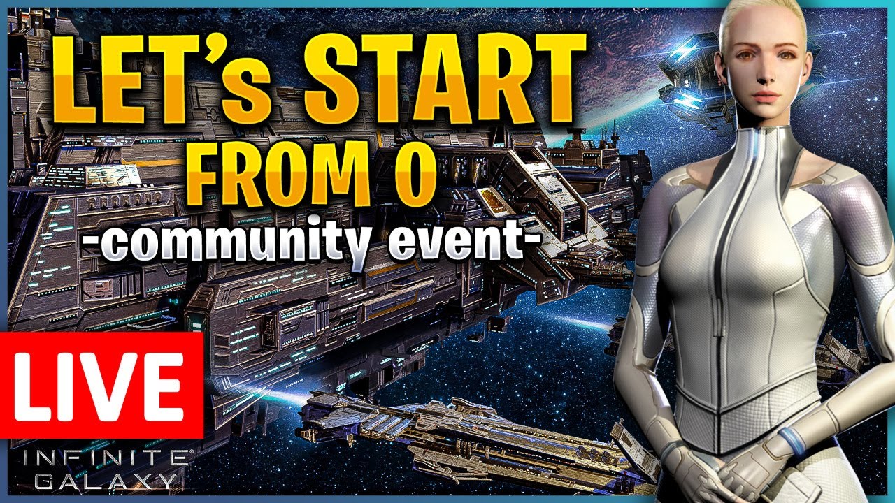 Infinite Galaxy: Start from 0 🔴 Join The Jedi & Lets conquer together - Fleisch
