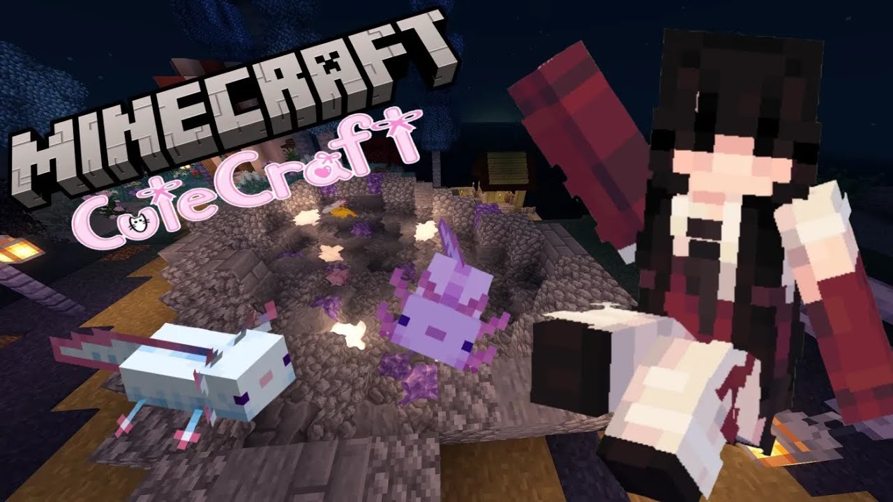| axolotl pond? | ep 11 | minecraft cutecraft |