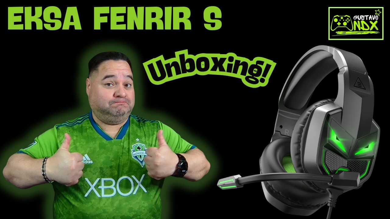 EKSA Fenrir S Gaming Headsets: UNBOXING Y PRIMERAS IMPRESIONES...!!!