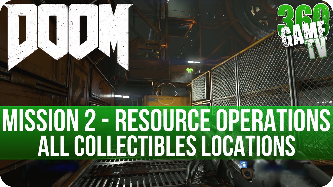 Doom Mission 2 All Collectibles (Secrets, Collectibles, Data Logs, Automaps, Elite Guards, Drones)