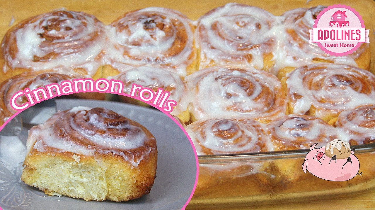 დარიჩინის ხვეულები 🍪 Cinnamon Rolls, Булочки с корицей
