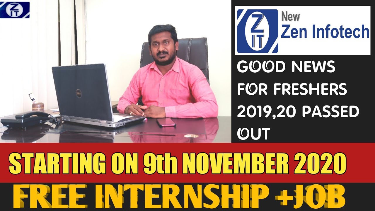 Free Internship with Placement for 2019,2020 passed outs/9603956729