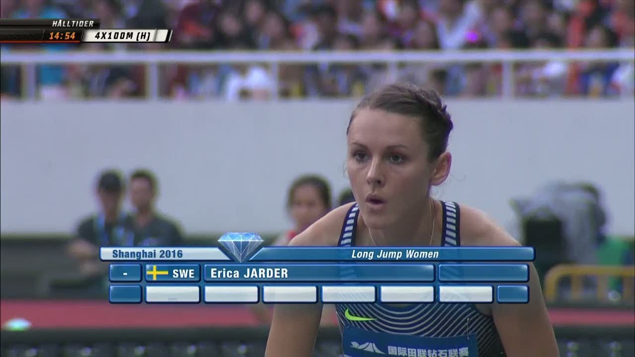 Jarder misslyckades i Shanghai - hoppade bara 6,11  - TV4 Sport