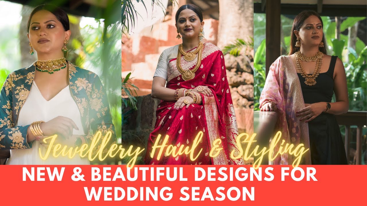 Latest wedding jewellery designs and styling | Jewellery haul ft. sparkle & glow by Archana | GoGlam