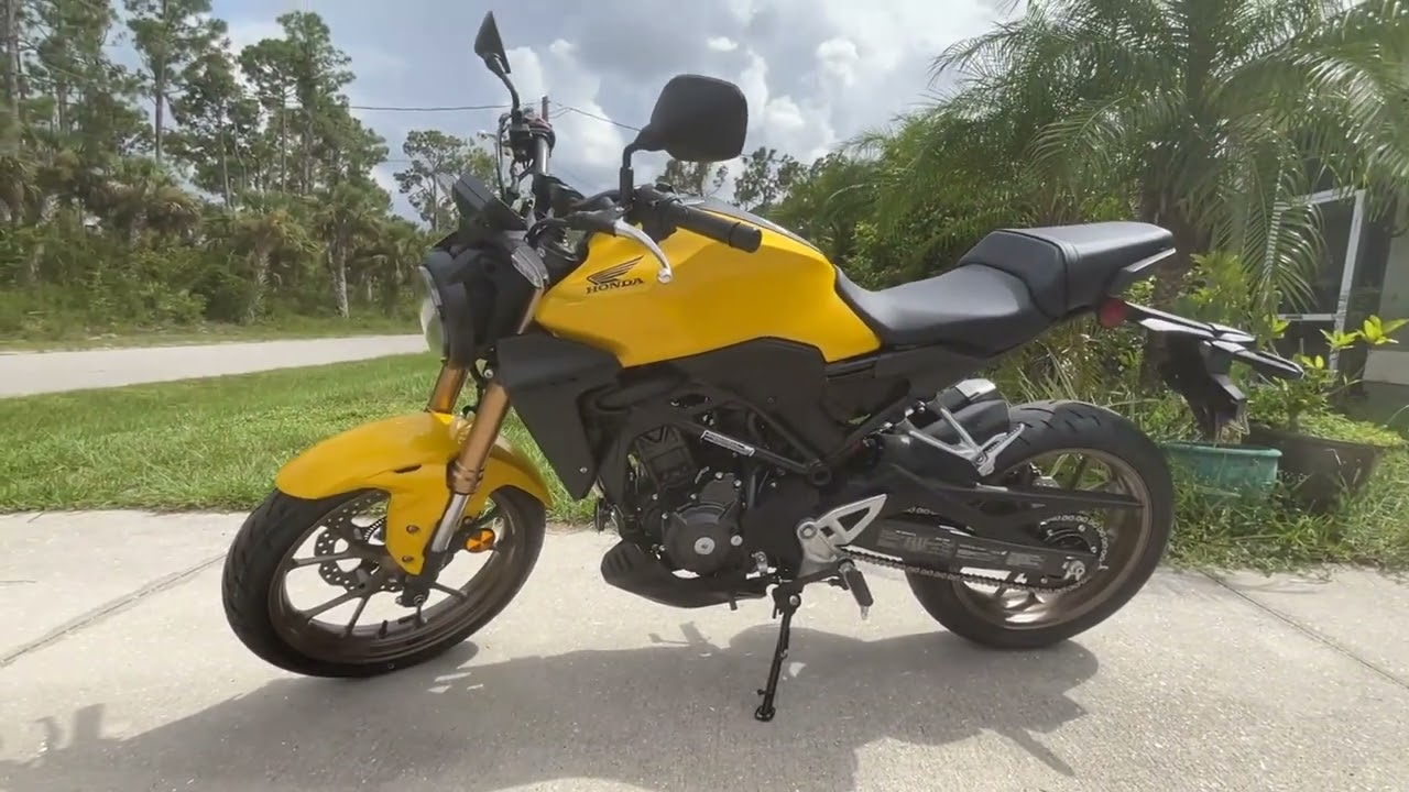 Мой первый мотоцикл (HONDA CB300R)