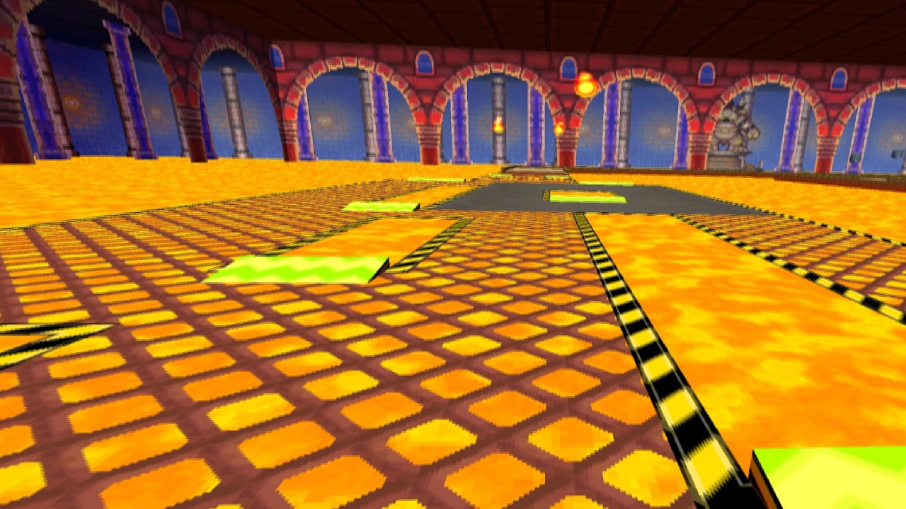 GBA Bowser Castle 2 - Mario Kart Double Dash Retro Track GP | Custom Track Preview