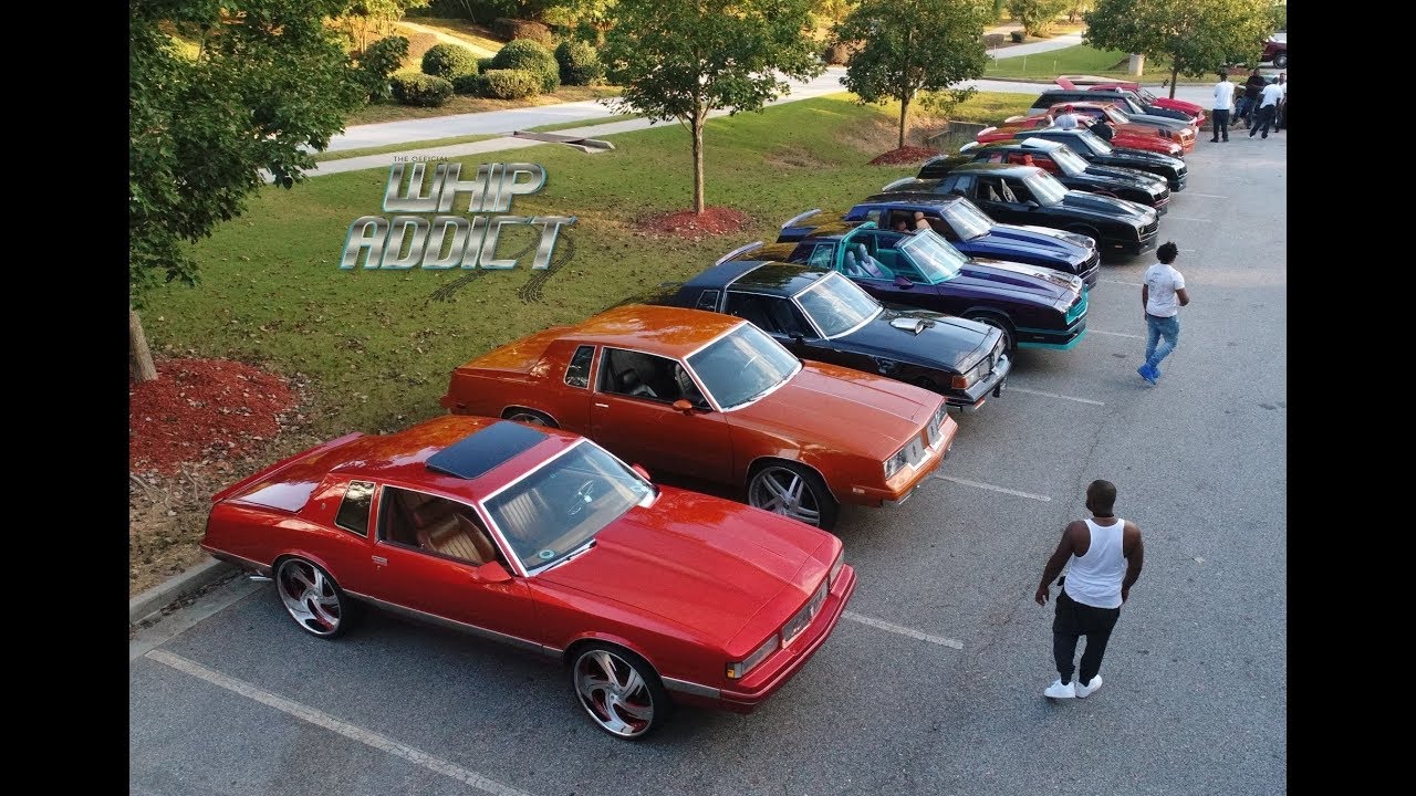 WhipAddict: G Body BBQ Hang Out in Rex, GA. Monte Carlo SS, Cutlass, Regal, Malibu's, Burnouts!