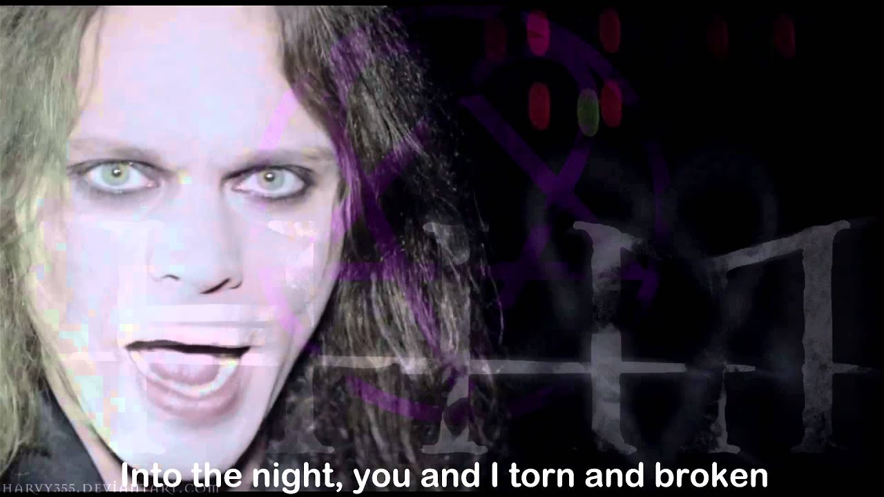 HIM - Into the night lyrics