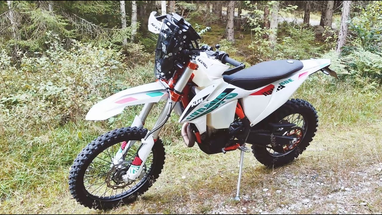 KTM 500 EXC - DIY Rally Adventure tower build