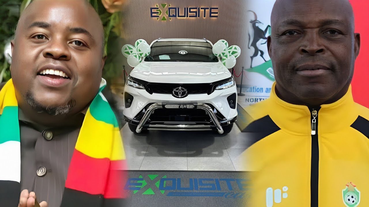 Chivayo Gifts Football Coach, Sunday Chidzambwa A Fortuner+US$20K