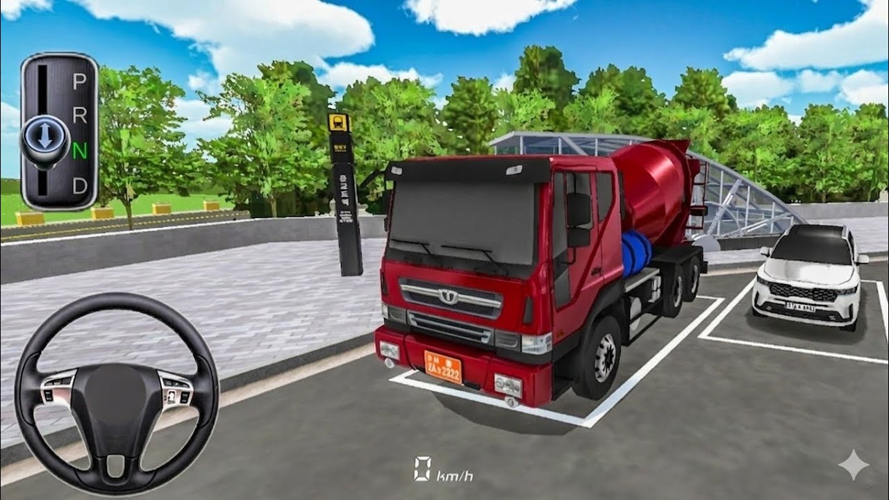 New Dump Concrete Mixture truck for parking Subway station–3d driving class Android games#carparking