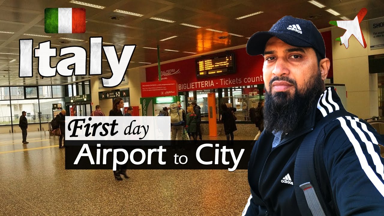 First day in Italy | Italy Milan airport to City Centre | Milan & Rome Sim Card [ITALY]