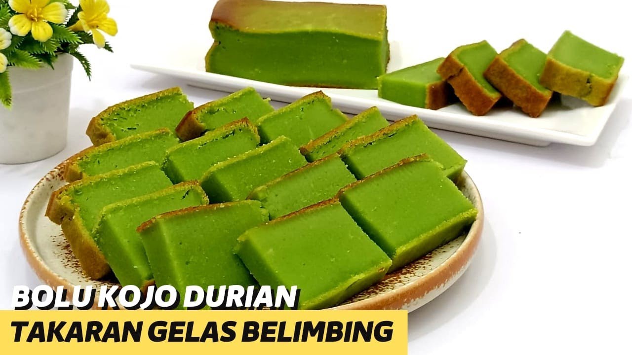 LAGI MUSIM DURIAN, KITA BIKIN KUE SUPER ENAK INI‼️BOLU KOJO DURIAN