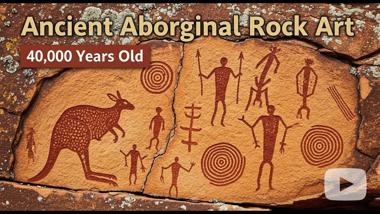 Ancient Aboriginal Rock Art &ndash; 40,000 Years Old | Australian History | Listen to History