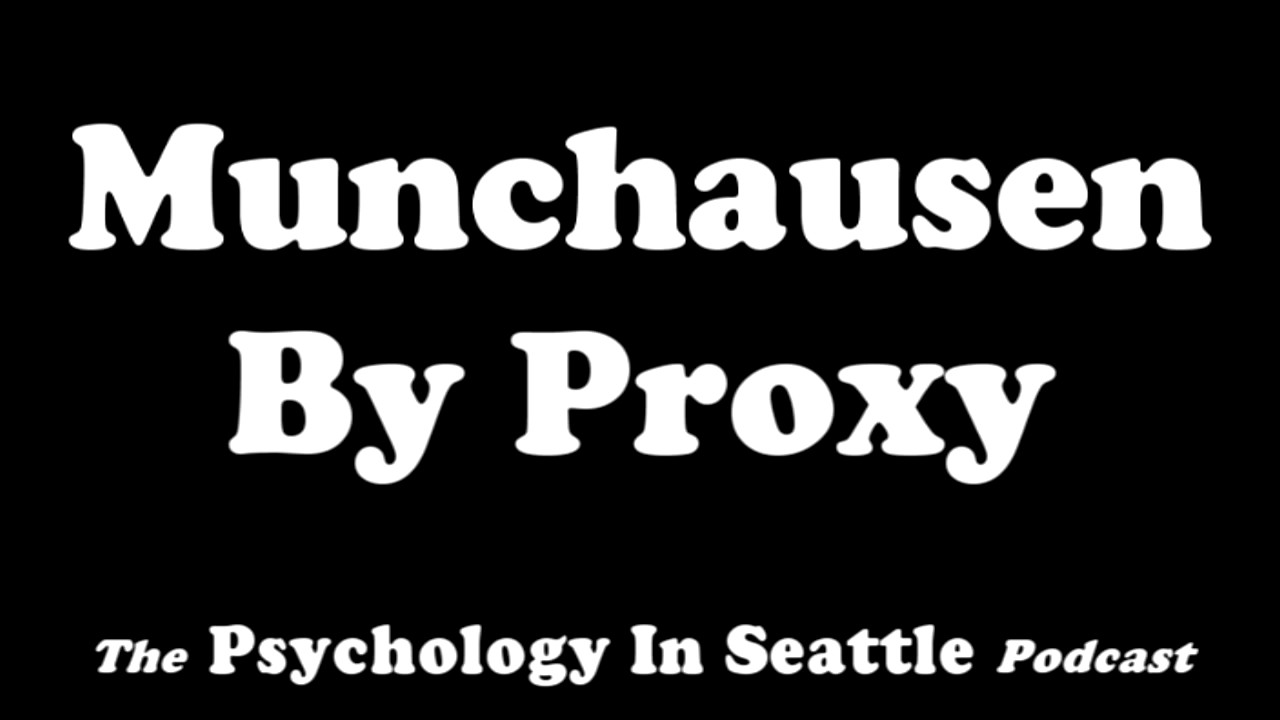 Munchausen By Proxy