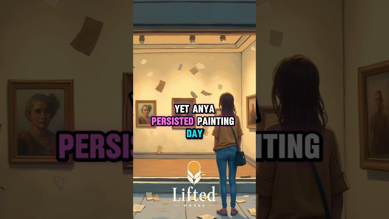 Rejected by Galleries, NOW a GLOBAL Sensation! 🎨 #motivation #patienceandpersistence