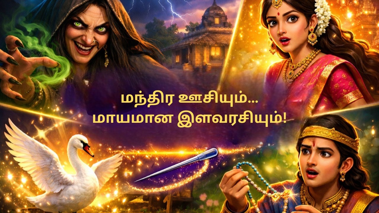 மந்திர ஊசியும்… மாயமான இளவரசியும்! Tamil story/moral story