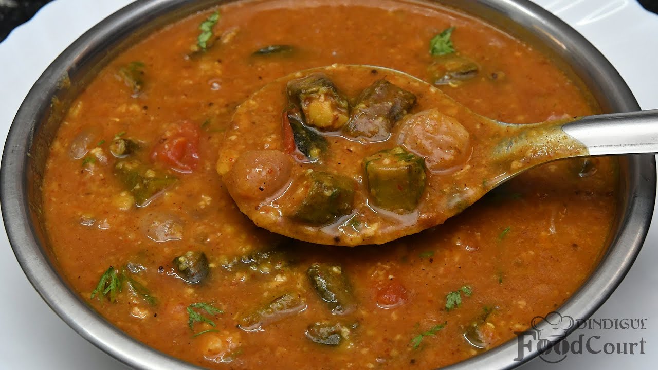 Hotel Style Sambar Recipe/ Tasty Sambar/ Vendakkai Sambar/ Ladies Finger Sambar