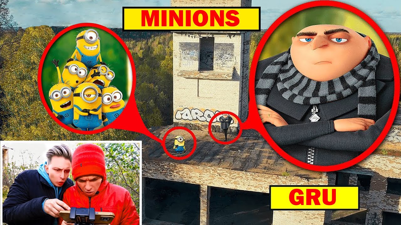 Il mio DRONE ha ripreso un MINIONS!! **sono stati catturati**