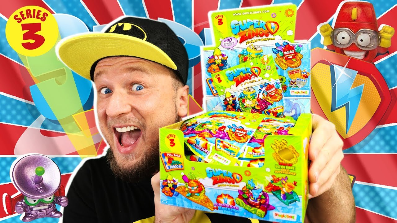 SERIE 3 😱🔥 SuperZings DISPLAY SUPERSLIDER Unboxing Deutsch