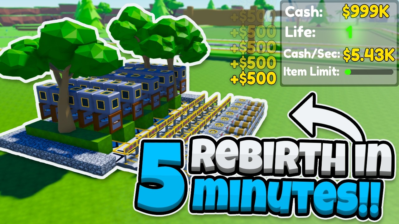 ЛУЧШАЯ ФЕРМА ДЕРЕВЬЕВ в Block Tycoon Roblox | Возрождение за 5 минут!
