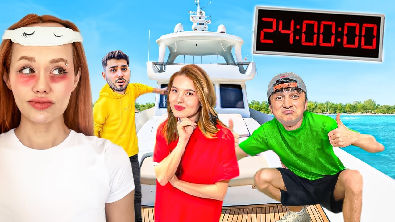 24 SAAT YAT’DA YAŞAMAK ! SON ÇIKAN KAZANIR ? | @Cerenyaldz @GorilFaruk ​⁠