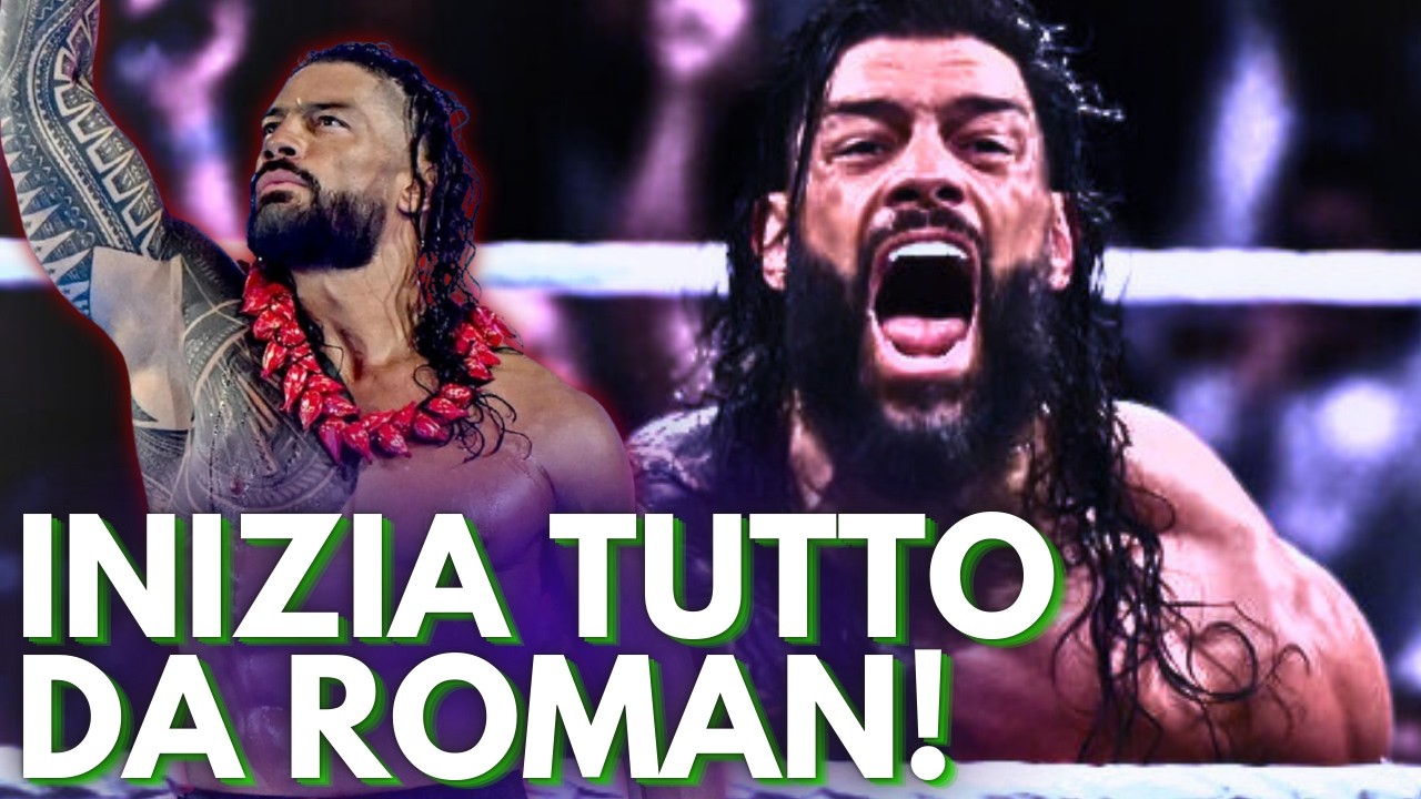 LA ROAD TO WRESTLEMANIA INIZIA DA ROMAN REIGNS!