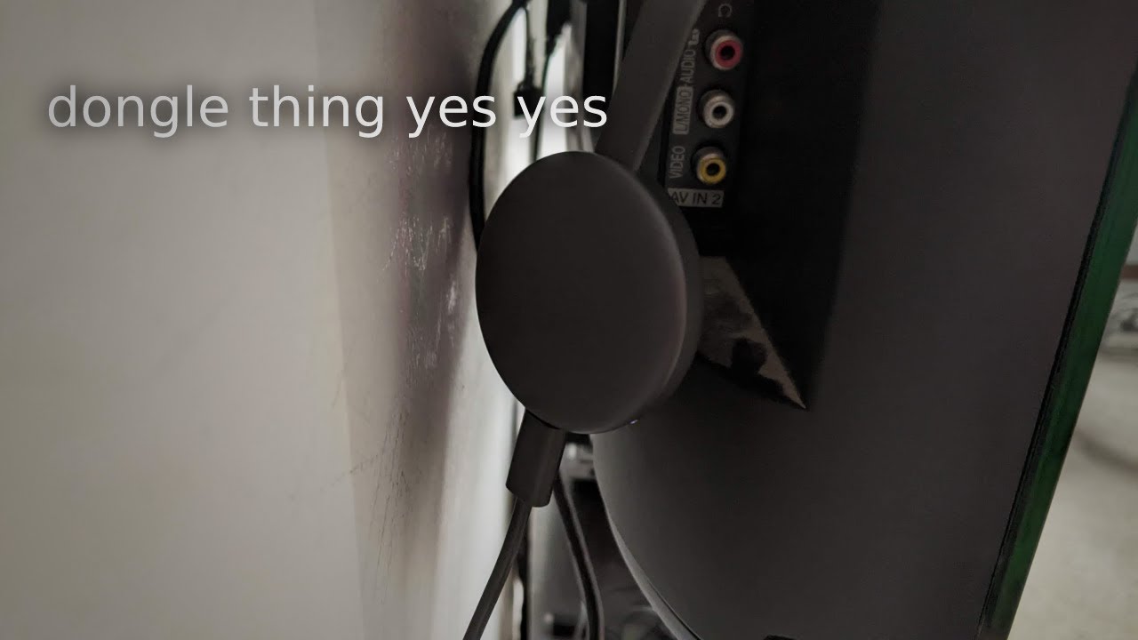 Unboxing chromecast (3rd gen) and setup