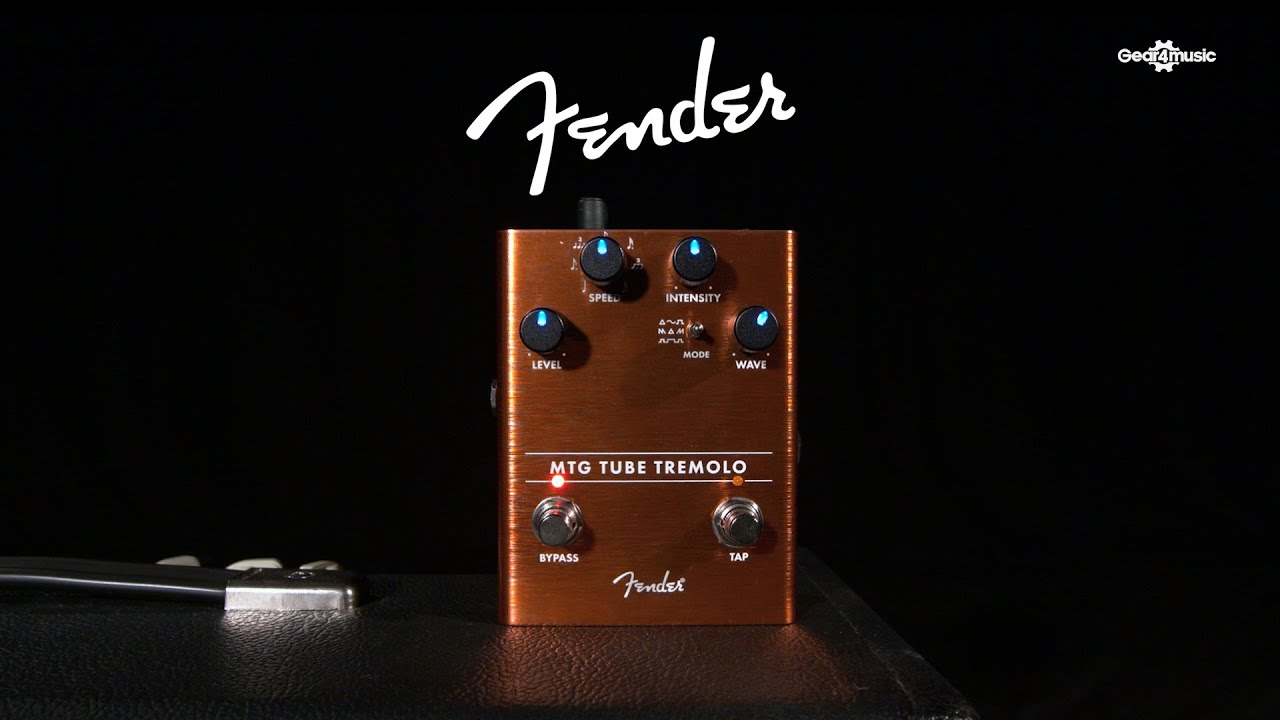 Fender MTG Tube Tremolo | Gear4music demo